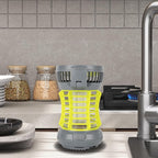 GREEN MORE Portable Camping Lantern with Cooling Fan - 18650 Battery Required (NOT Included), 6 Light Modes Camping Light Lightweight, for Power Outages Fishing Hurricane Emergency, Green