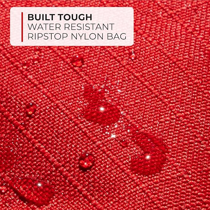 Thrive First Aid Safety Kit - 100-Piece Bag - Waterproof Pouch & Multi-Size Bandages, Wipes & Safety Pins - FSS Approved Products & Flex Spending Approved Items - Health Savings Eligible Products