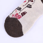 EnerWear 4 Pack Women's Merino Wool Outdoor Hiking Trail Crew Sock