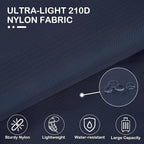 Cipway Compression Packing Cubes, Ultralight Luggage Organizer Bags with Laundry Bags and Clear Toiletries Bag,Travel Essentials for Carry on Suitcase (6 Piece,Blue)