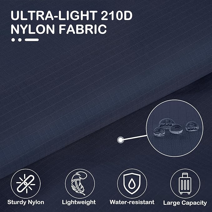 Cipway Compression Packing Cubes, Ultralight Luggage Organizer Bags with Laundry Bags and Clear Toiletries Bag,Travel Essentials for Carry on Suitcase (6 Piece,Blue)