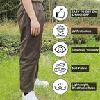 Aventik No-See-Um Mesh Mosquito Jacket Mosquito Pant for Outdoor, Multiple Sizes to Fit Everyone Stay Safe and Cool
