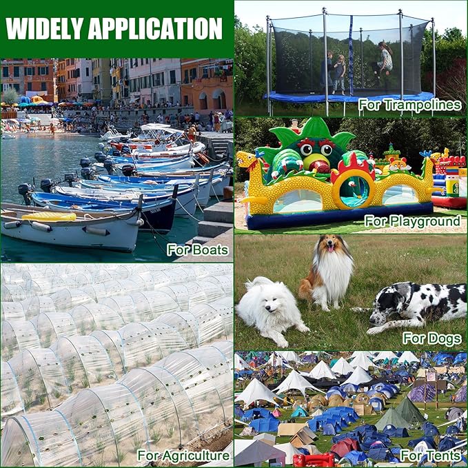 Lasnten 12 Pcs 30 Inch Heavy Duty Ground Anchor Spiral Blade Earth Anchor Kit Metal Anchor Hook Beach Sand Stakes Camping for Securing Animals, Shelters, Tents, Canopies (Black)