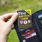 The Ultimate Survive Anything Tiny Survival Guide for Emergency Disaster Micro Guide First Aid Survival Pocket Handbook Easily Fits in Wallet Glove Box Pouch