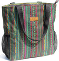 Original Floral Water Resistant Large Tote Bag Shoulder Bag for Gym Beach Travel Daily Bags Upgraded