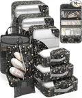 10 Set Packing Cubes for Travel, Gifts for Women Mom,Anti-Tearing Suitcase Organizer,OlarHike Vacation Essentials & Accessories for Cruise Ship