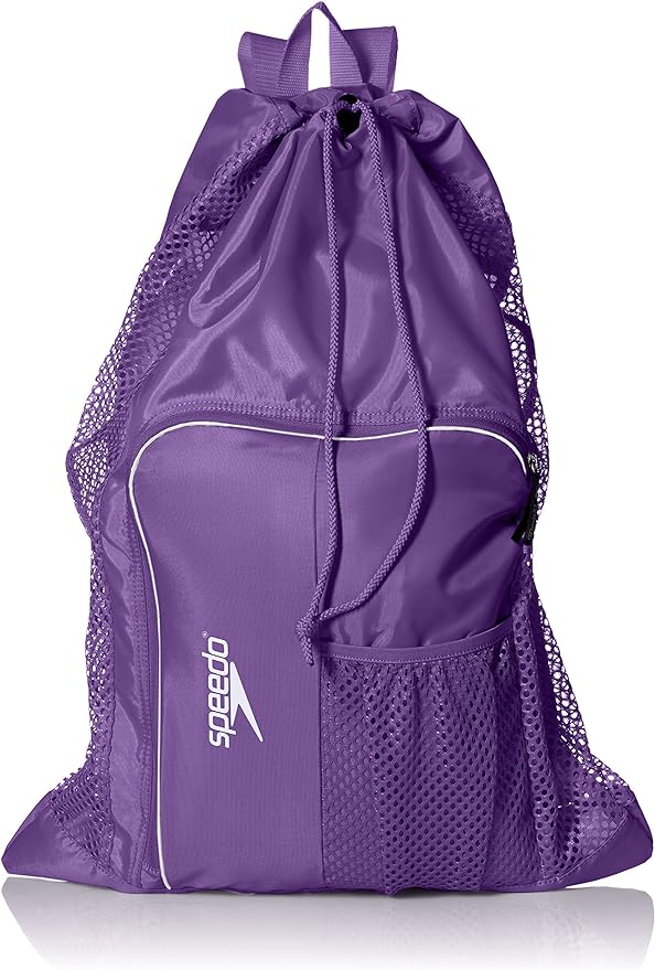 Speedo Unisex-Adult Drawstring Deluxe Ventilator Mesh Equipment Bag