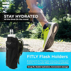 Soft Flask - Shrink As You Drink Soft Water Bottle for Hydration Pack - Folding Water Bottle Ideal for Running, Hiking, Cycling, Climbing & Rigorous Activity