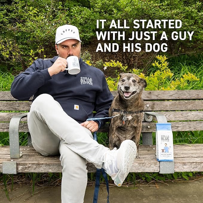 Stella Blue Cold Brew Coffee Packets, Miss Peaches Blend, Medium Roast Ground Coffee, Citrus, Carmel with Sweet Fruity Notes, 100% Arabica, 6 Brew Packets, Makes 24 Bold Cups