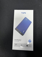 TOPK Portable Charger 20000mAh, Power Bank USB C 20W Fast Charging LED Display External Battery Pack Compatible with iPhone 13 12 11 Xs Samsung Google iPad etc.[2022 Version]