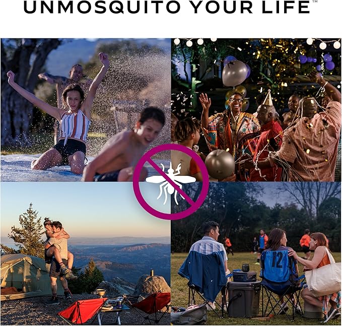 Thermacell E-Series Rechargeable Mosquito Repeller with 20’ Mosquito Protection Zone; Bug Spray Alternative; Scent Free