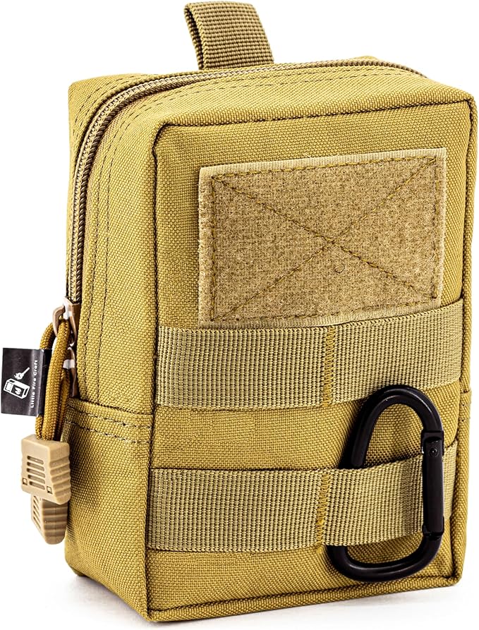 Molle Pouch Tactical Compact Water-Resistant Military Utility EDC Pouch Bag Camping Gear Waist Pack