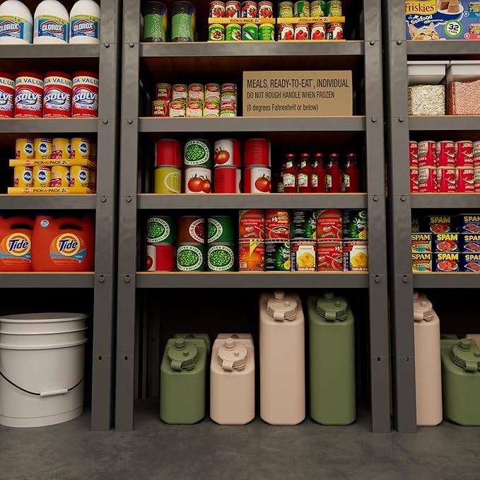 Scepter 2.5 Gallon True Military BPA Free Water Container, Food Grade Water Jug for Camping and Emergency Storage