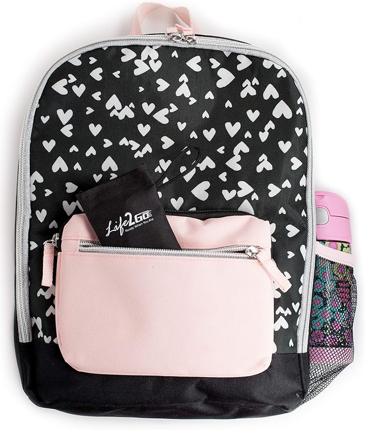 3-Piece Compact Camping Silverware & Utensil Set – Portable Cookware Kit for Hiking, Backpacking, Travel, BBQ & Grilling – Folding Reusable Stainless Steel Knife, Fork & Spoon in Tidy Black Bag