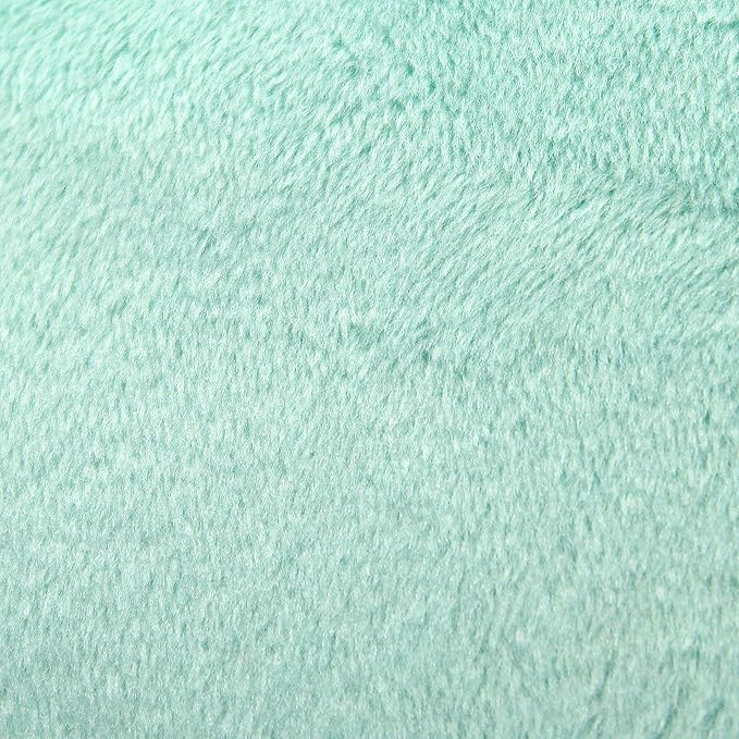 Dream Essentials Opulence Micro Plush Sleep Mask with Soft Foam Earplugs (Calm Sea Green)