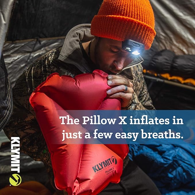 Klymit Pillow X Inflatable Camp & Travel Pillow