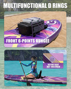 Inflatable Stand Up Paddle Board with SUP Accessories, Anti-Slip EVA Deck, 11'*33" Inflatable Paddle Boards for Adults & Youth of All Skill Levels