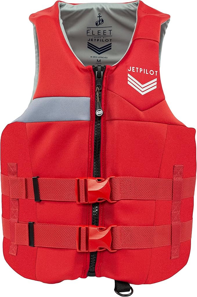 Jetpilot Men's Armada Neoprene Coast Guard Approved Life Jacket PFD