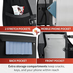 TakaFiTrail Running Hydration Vest Men - Breathable Trail Running Hydration Vest w/ 2 Water Bottles, Bladder Pouch, Ice Pack for Runners - Reflective Marathon Gear Jogging Backpack for Hiking