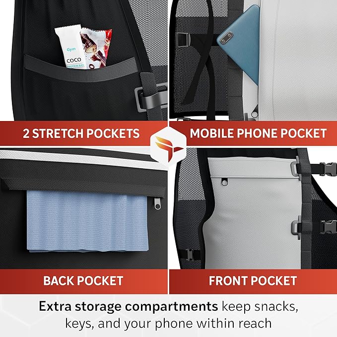 TakaFiTrail Running Hydration Vest Men - Breathable Trail Running Hydration Vest w/ 2 Water Bottles, Bladder Pouch, Ice Pack for Runners - Reflective Marathon Gear Jogging Backpack for Hiking