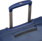 DELSEY PARIS Helium DLX Softside Expandable Luggage with Spinner Wheels, Navy Blue, Carry on 20 Inch
