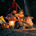 LED Camping Lantern, Water Resistant Emergency Light for Power Outage, Hurricane, Hiking