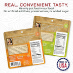 Wild Zora Paleo Freeze Dried Meals for Backpacking & Camping - Healthy Gluten Free & Grain Free Camping Meals/Backpacking Food + No Added Sugar - Great for Travel (AIP 4-pack)