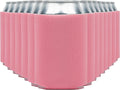 Blank Beer Can Cooler Sleeves (110-Pack) Soft Insulated Beer Can Coolies - HTV Friendly Blank Koolies in Bulk for Beer Cans & Bottles - Coolie Blanks for Vinyl Projects & Wedding Favors (Salmon)