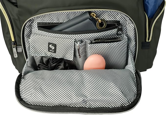 Kenneth Cole REACTION Sophie Backpack, Olive, 15" Laptop