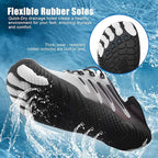 Water Shoes for Men Women, Quick-Dry Barefoot Aquashoes for Beach Swim, Water Sports Like Surf Kayak Yoga, Water Park