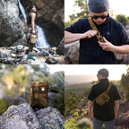 My Medic MyFak Mini First Aid Kit - Small and Lightweight for Camping Hiking and Backpacking - IFAK with 70 Items - HSA/FSA Great for Travel - Coyote