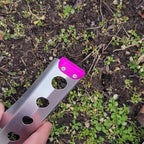 Ultralight Backpacking Trowel, 0.48 oz (13.5g) Purple