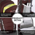 MOUNTAINTOP Hiking Backpack,Lightweight Travel Backpack for Men Women Outdoor Backpacking, Camping