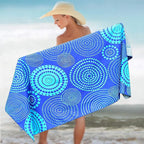 Elite Trend Quick Dry Towel Extra Large 78x35 Inch - Microfiber Beach Towel - Perfect for Beach, Travel, Swimming, Pool, Yoga, Hiking, Camping - Lightweight, Fast Drying, Compact for Adults (Zero)