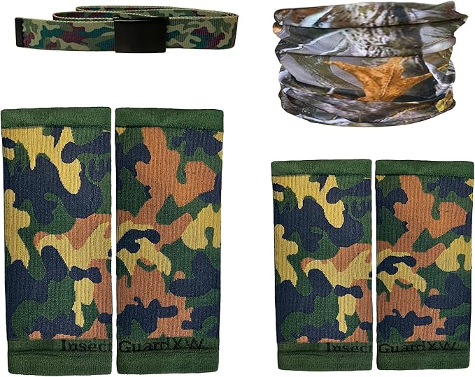 Permethrin Treated Repels Tick Mosquitoes Flies Chiggers & More Insect Repellent Complete 2 Packages