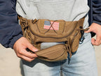 Tactical Waist Bag | Durable Fanny Pack & Crossbody Sling Pack for Outdoor Adventures, Everyday Carry, Hiking, Camping, Travel