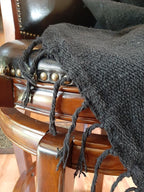 Open Road Goods Solid Color Mexican Yoga Blanket – Large Handwoven Throw for Yoga, Beach, Camping or Home – Soft and Durable Cotton Blend