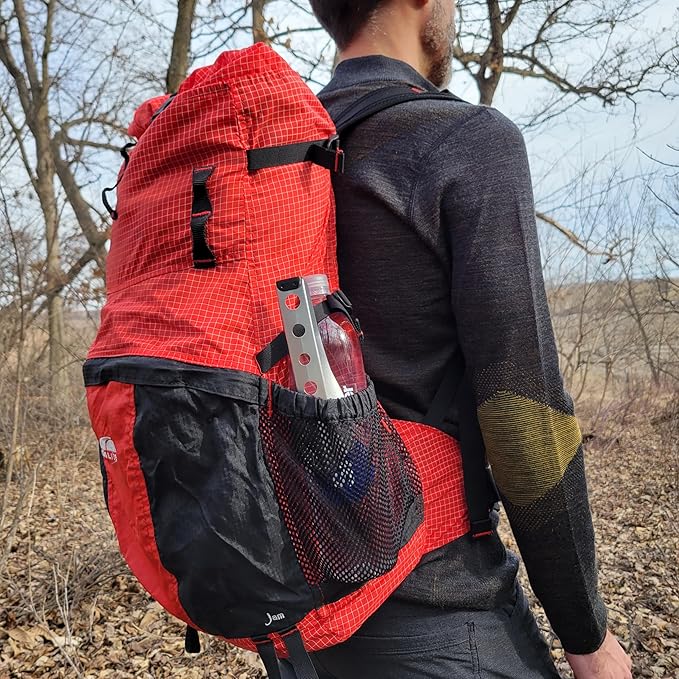 Ultralight Backpacking Trowel, 0.48 oz (13.5g) Black