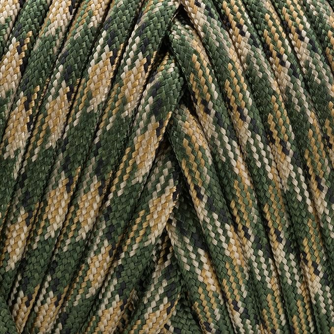 TOUGH-GRID Paracord Rope 750 lbs Nylon Parachute Cord, Made in USA Survival Kit, Outdoor Adventures, Camping, Tactical Gear & Emergency Supplies, Military Type IV Mil-Spec