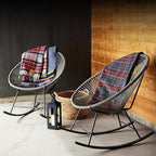 Pendleton Wool Blanket - Camping Blanket with Leather Strap Carrier - Plaid, Soft, Virgin Wool, Backpacking Blanket for Warmth and Comfort, Outdoor Adventures, Travel, Picnics, and Cozy Home Comfort