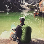 Silfrae Waterproof Rucksack Cover Backpack Rain Cover 30L-100L for Travel Climbing Hiking (Army Green, 60L-70L)