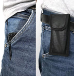 ALBATROSS 6-in-1 Modern Damascus Steel Folding Pocket Knives with LED Light,Seatbelt Cutter,Glass Breaker,Magnesium Fire Starter,Bottle Opener;Multi-Function Emergency Tool(Black-DA)