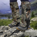 Snake Gaiters Leg Guards, Waterproof Snake Guards, Adjustable Snake Bite Protection for Lower Legs, Snake Chaps for Men&Women