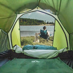 Night Cat Ultralight Tunnel Tent: Waterproof Lightweight Two People Backpacking Tent for Outdoor Camping Hiking Treeking with Double Layers Aluminum Poles and Footprint