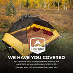 TETON Sports Deer Hunter -35F and 0F Degree Sleeping Bag. Warm and Comfortable Camping Sleeping Bags, Teton Tough Canvas Shell for Camping, Hunting, and Cold Weather