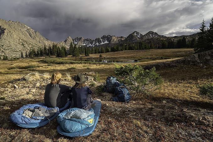 Kelty Cosmic 20 Down Mummy Sleeping Bag for Backpacking, Campers, 550 Fill Power, Recycled Fabrics with PFAS-Free DWR, Designed in Sunny Colorado,