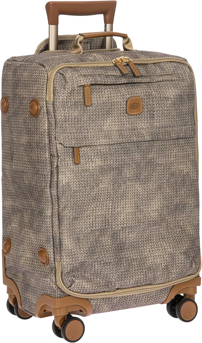 Bric's X-Collection Recycled fabric Trolley carry-on 55cm - 21" - Wool Nut