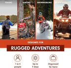 Adventure Medical Kits Sportsman Series Medical Kit - 200 - First Aid Kit for Camping, Hiking, Hunting & More - For 4 People for 4 Days - Includes Bandages, Medicine, Guide Book & More