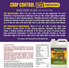 Trifecta Crop Control Super Concentrate All-in-One Natural Pesticide, Fungicide, Miticide, Insecticide, Help Defeat Spider Mites, Powdery Mildew, Botrytis, Mold, and More on Plants - Gallon