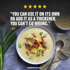 Nutrient Survival Potato Flakes, Powdered Vitamin Potato (30 Servings) for Mashed Potatoes, Soups, Emergency Food Supply & Camping Supplies, 38 Nutrients, Shelf Stable Up to 25 Years, One Can